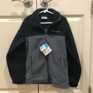 Boys size small black/gray Columbia jacket